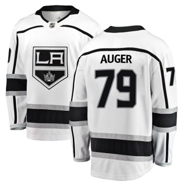 Breakaway Fanatics Branded Men's Justin Auger Los Angeles Kings Away Jersey - White