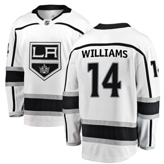 Breakaway Fanatics Branded Men's Justin Williams Los Angeles Kings Away Jersey - White