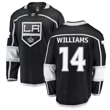 Breakaway Fanatics Branded Men's Justin Williams Los Angeles Kings Home Jersey - Black