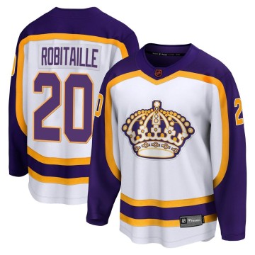 Breakaway Fanatics Branded Men's Luc Robitaille Los Angeles Kings Special Edition 2.0 Jersey - White