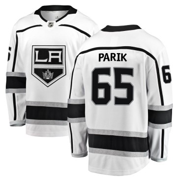 Breakaway Fanatics Branded Men's Lukas Parik Los Angeles Kings Away Jersey - White