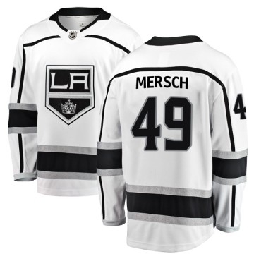 Breakaway Fanatics Branded Men's Michael Mersch Los Angeles Kings Away Jersey - White
