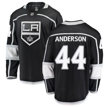 Breakaway Fanatics Branded Men's Mikey Anderson Los Angeles Kings ized Home Jersey - Black