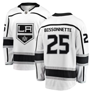 Breakaway Fanatics Branded Men's Paul Bissonnette Los Angeles Kings Away Jersey - White