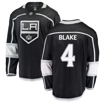 Breakaway Fanatics Branded Men's Rob Blake Los Angeles Kings Home Jersey - Black