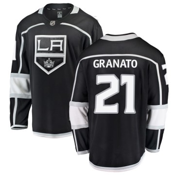 Breakaway Fanatics Branded Men's Tony Granato Los Angeles Kings Home Jersey - Black