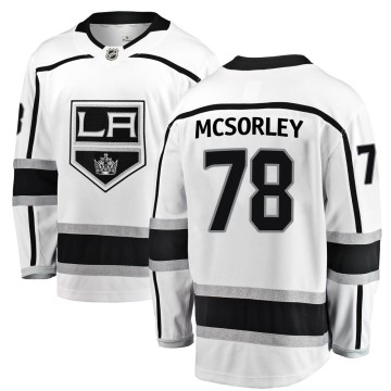 Breakaway Fanatics Branded Men's Tye Mcsorley Los Angeles Kings Away Jersey - White