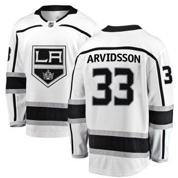Breakaway Fanatics Branded Men's Viktor Arvidsson Los Angeles Kings Away Jersey - White