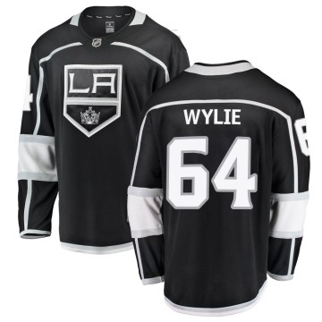 Breakaway Fanatics Branded Men's Wyatte Wylie Los Angeles Kings Home Jersey - Black