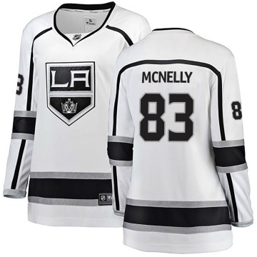 Breakaway Fanatics Branded Women's Cade Mcnelly Los Angeles Kings Away Jersey - White