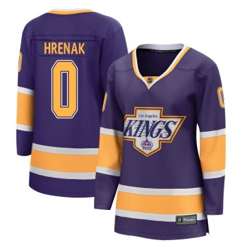 Breakaway Fanatics Branded Women's David Hrenak Los Angeles Kings 2020/21 Special Edition Jersey - Purple