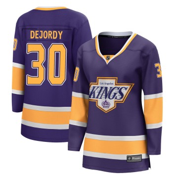 Breakaway Fanatics Branded Women's Denis Dejordy Los Angeles Kings 2020/21 Special Edition Jersey - Purple