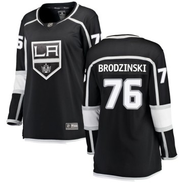 Breakaway Fanatics Branded Women's Jonny Brodzinski Los Angeles Kings Home Jersey - Black