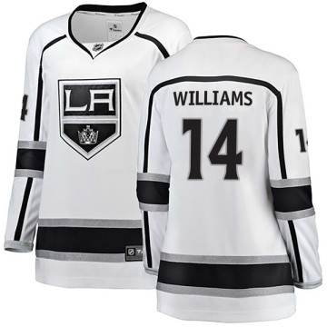 Breakaway Fanatics Branded Women's Justin Williams Los Angeles Kings Away Jersey - White
