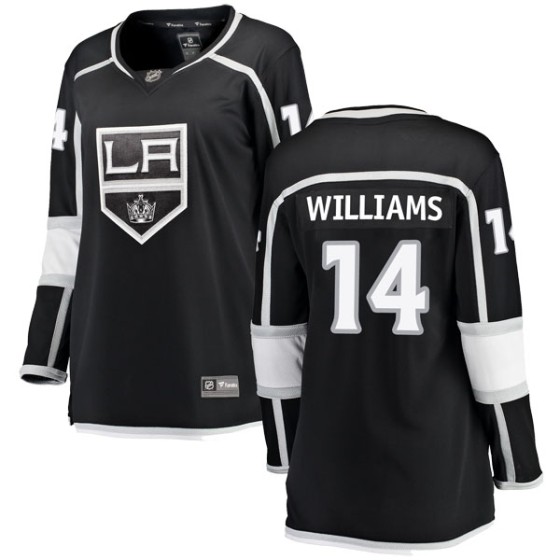 Breakaway Fanatics Branded Women's Justin Williams Los Angeles Kings Home Jersey - Black