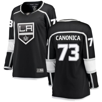 Breakaway Fanatics Branded Women's Lorenzo Canonica Los Angeles Kings Home Jersey - Black