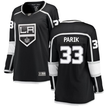 Breakaway Fanatics Branded Women's Lukas Parik Los Angeles Kings Home Jersey - Black