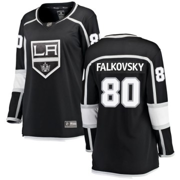 Breakaway Fanatics Branded Women's Stepan Falkovsky Los Angeles Kings Home Jersey - Black