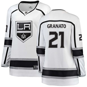 Breakaway Fanatics Branded Women's Tony Granato Los Angeles Kings Away Jersey - White