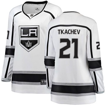 Breakaway Fanatics Branded Women's Vladimir Tkachev Los Angeles Kings Away Jersey - White