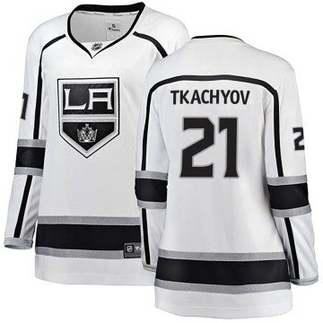 Breakaway Fanatics Branded Women's Vladimir Tkachyov Los Angeles Kings Away Jersey - White