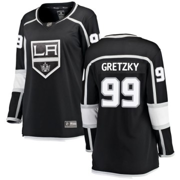 Breakaway Fanatics Branded Women's Wayne Gretzky Los Angeles Kings Home Jersey - Black