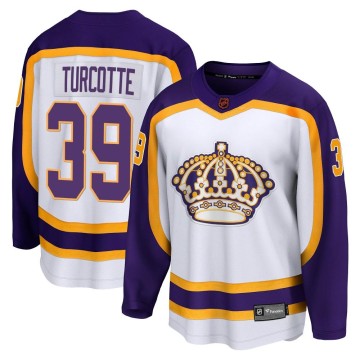 Breakaway Fanatics Branded Youth Alex Turcotte Los Angeles Kings Special Edition 2.0 Jersey - White