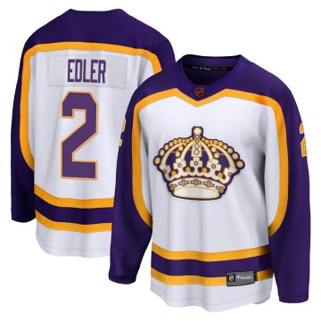 Breakaway Fanatics Branded Youth Alexander Edler Los Angeles Kings Special Edition 2.0 Jersey - White