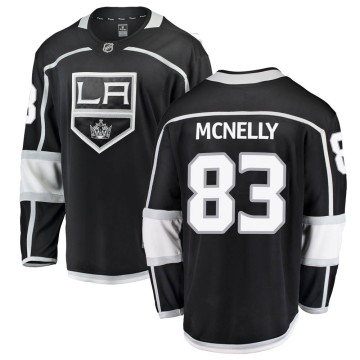Breakaway Fanatics Branded Youth Cade Mcnelly Los Angeles Kings Home Jersey - Black
