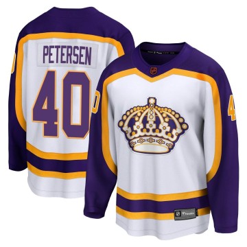 Breakaway Fanatics Branded Youth Cal Petersen Los Angeles Kings Special Edition 2.0 Jersey - White