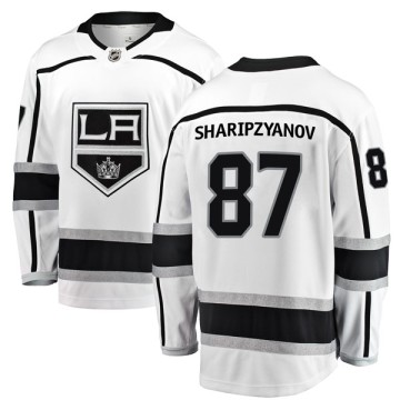 Breakaway Fanatics Branded Youth Damir Sharipzyanov Los Angeles Kings Away Jersey - White