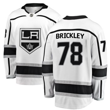 Breakaway Fanatics Branded Youth Daniel Brickley Los Angeles Kings Away Jersey - White