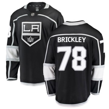 Breakaway Fanatics Branded Youth Daniel Brickley Los Angeles Kings Home Jersey - Black