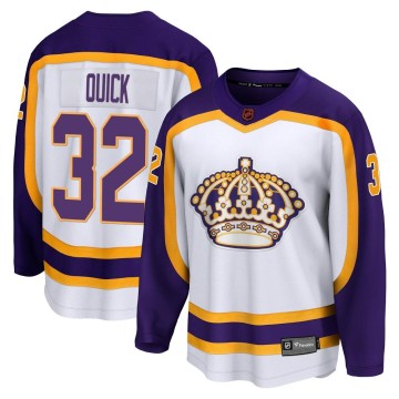 Breakaway Fanatics Branded Youth Jonathan Quick Los Angeles Kings Special Edition 2.0 Jersey - White