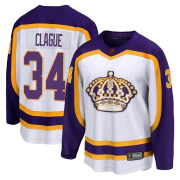Breakaway Fanatics Branded Youth Kale Clague Los Angeles Kings Special Edition 2.0 Jersey - White