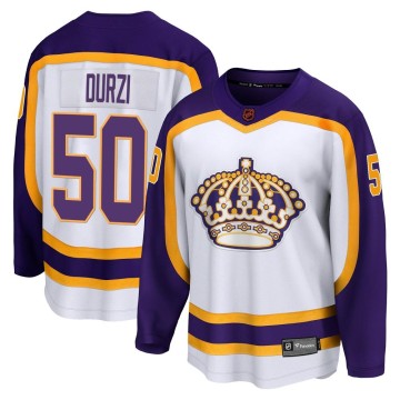 Breakaway Fanatics Branded Youth Sean Durzi Los Angeles Kings Special Edition 2.0 Jersey - White