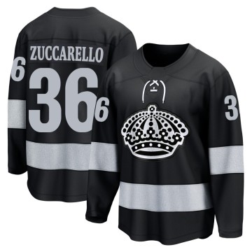 Breakaway Fanatics Men's Mats Zuccarello Los Angeles Kings Alternate Jersey - Black