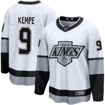 Premier Fanatics Branded Men's Adrian Kempe Los Angeles Kings Breakaway Alternate Jersey - White