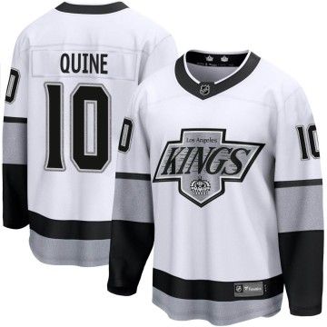 Premier Fanatics Branded Men's Alan Quine Los Angeles Kings Breakaway Alternate Jersey - White