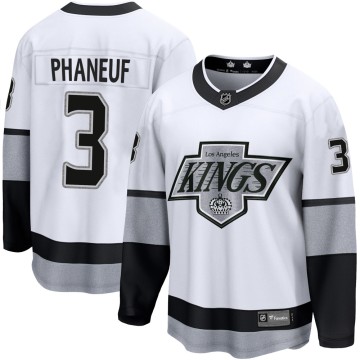 Premier Fanatics Branded Men's Dion Phaneuf Los Angeles Kings Breakaway Alternate Jersey - White