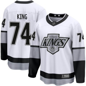 Premier Fanatics Branded Men's Dwight King Los Angeles Kings Breakaway Alternate Jersey - White