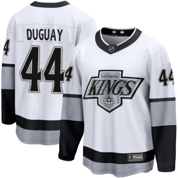 Premier Fanatics Branded Youth Ron Duguay Los Angeles Kings Breakaway Alternate Jersey - White