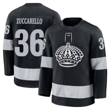 Premium Fanatics Men's Mats Zuccarello Los Angeles Kings Alternate Jersey - Black